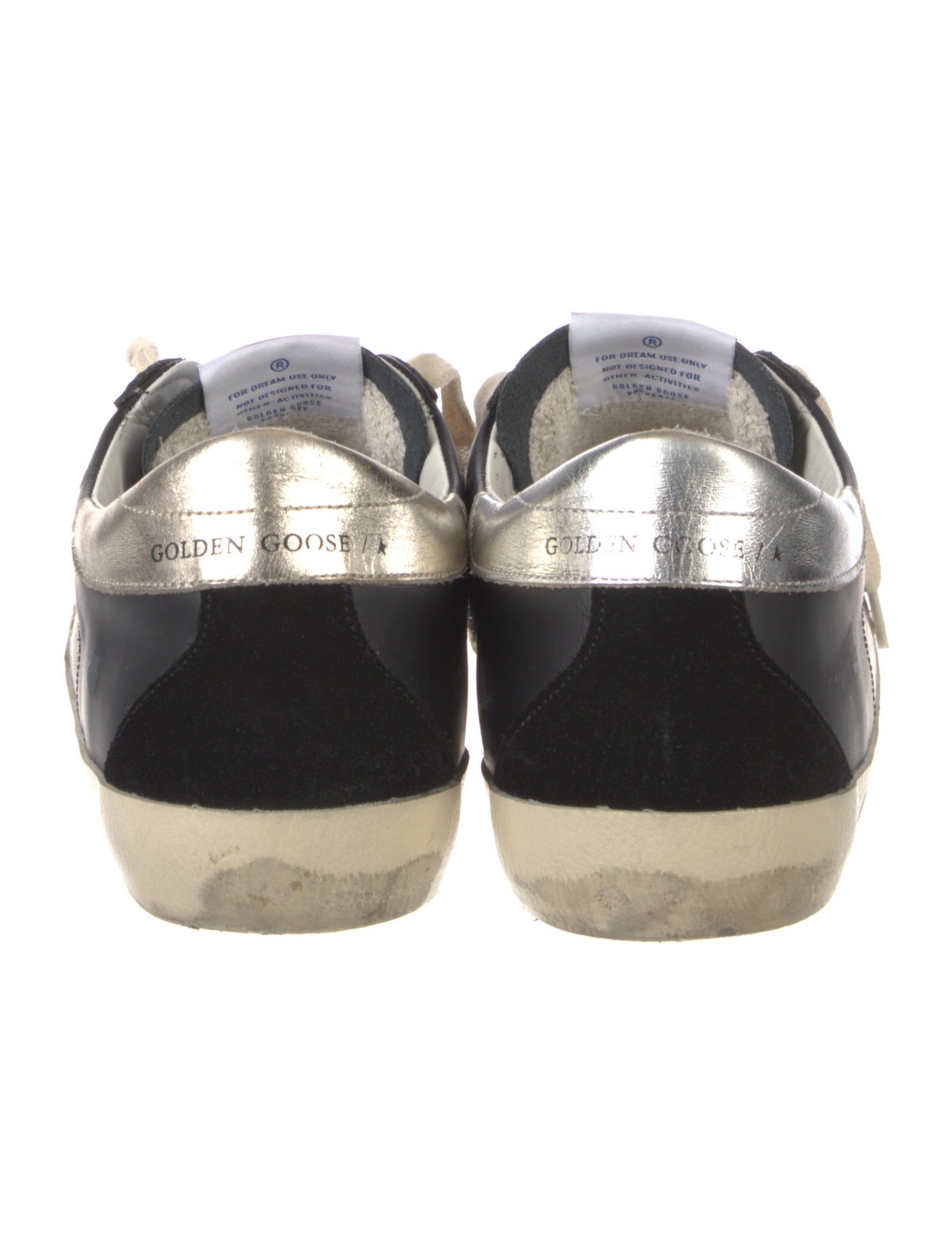 Golden Goose Leather Distressed Accents Sneakers